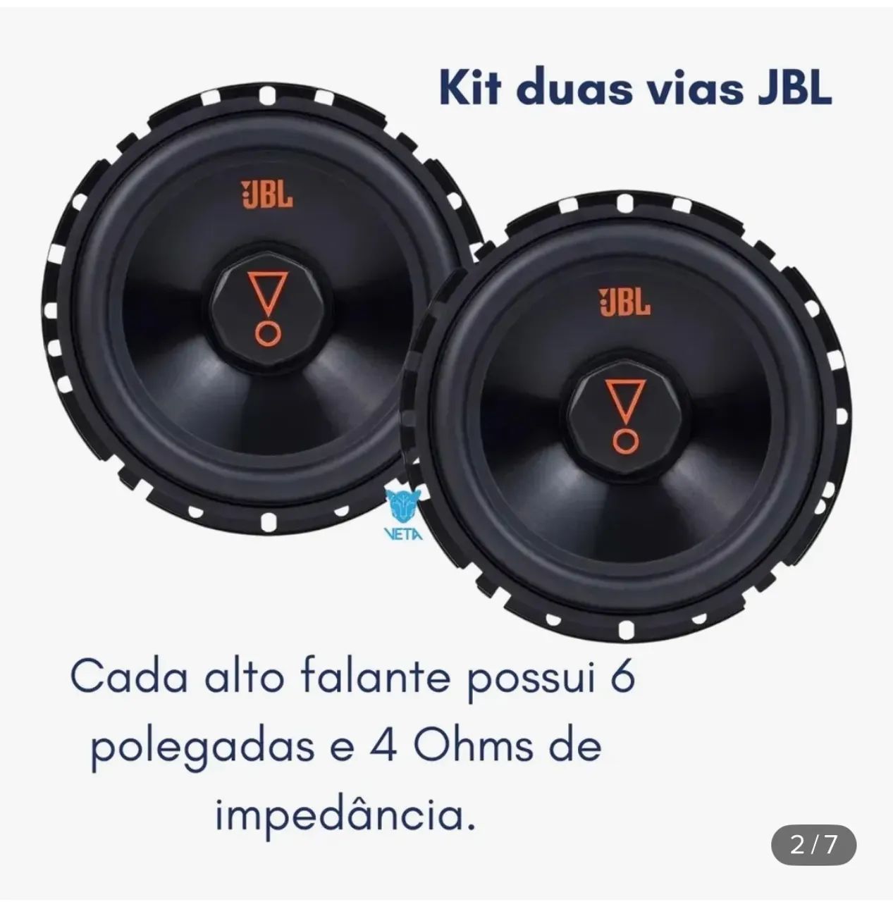 Caixa amplificada Corzuz 10 polegadas Mais kit duas vias JBL - Foto 5