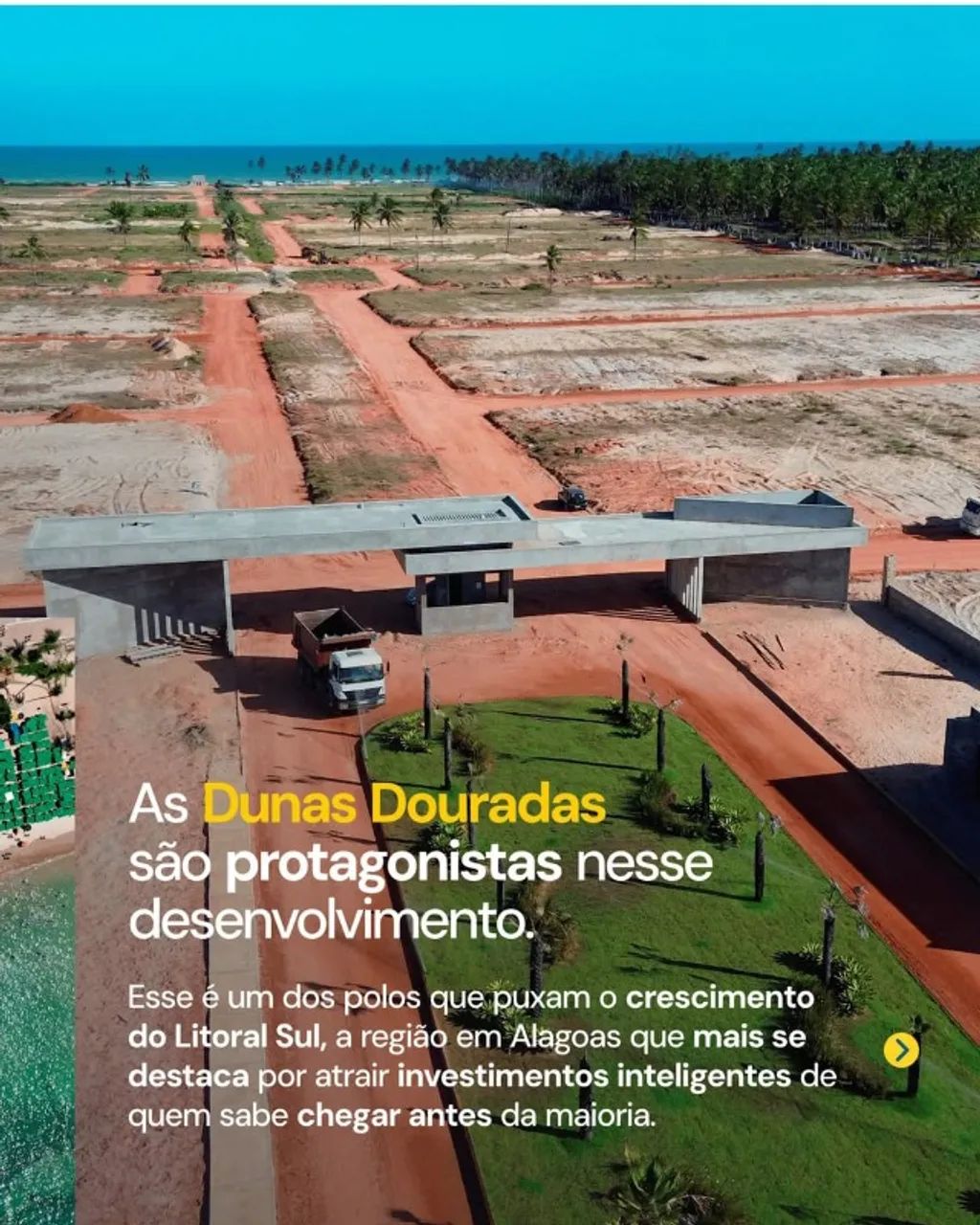 Pé na Areia com 330m Beira Mar - Oásis Beach Residence - Foto 2