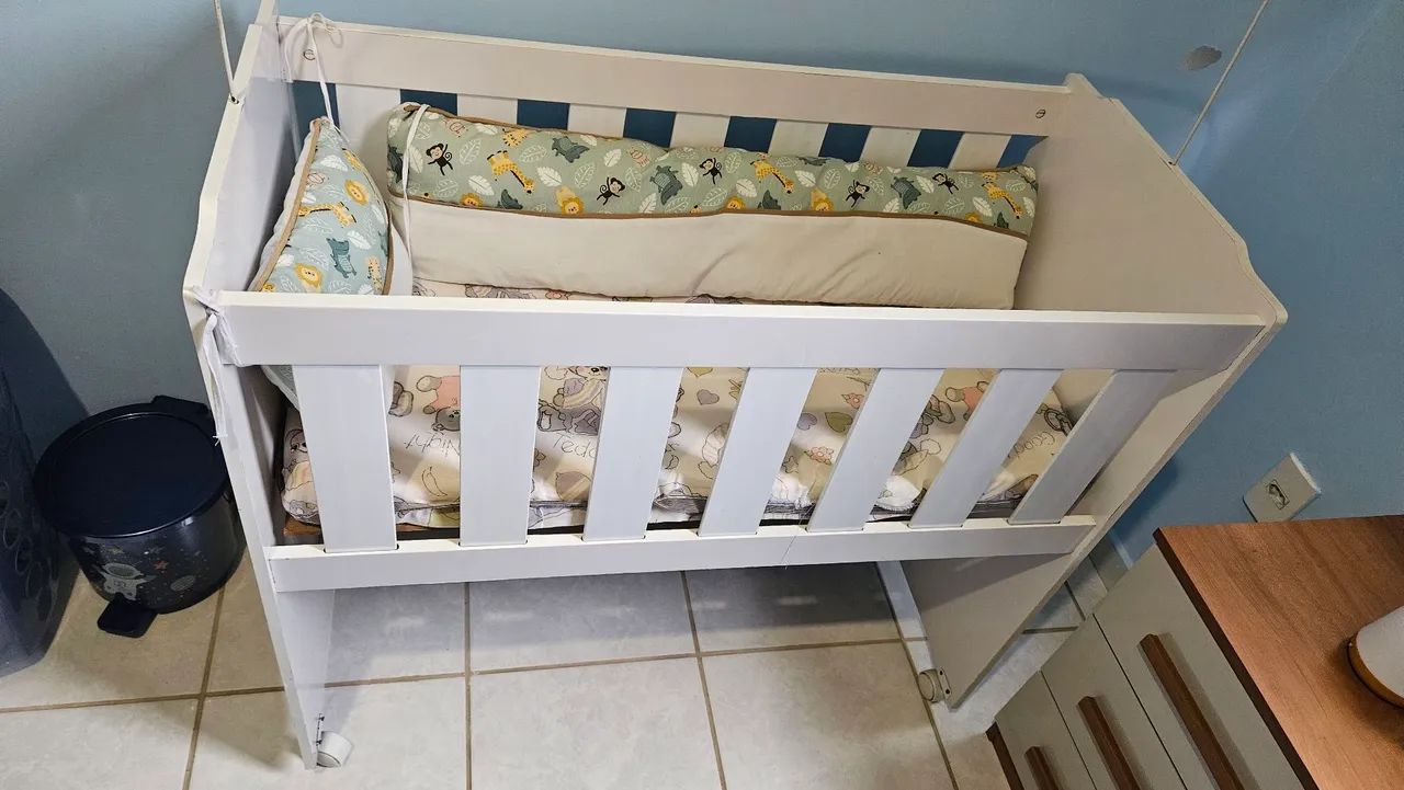 Mini Berço Bem Conservado - Foto 4