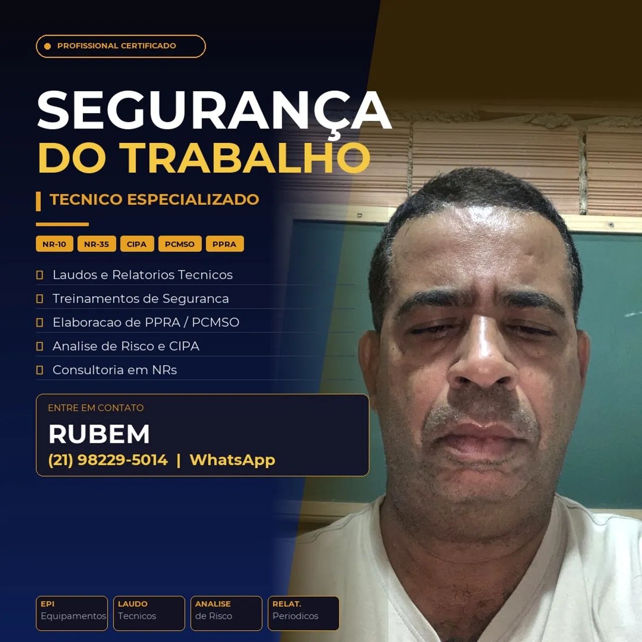 Técnico segurança do trabalho