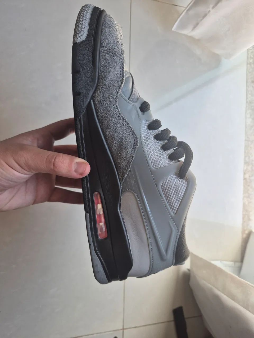 Tênis Nike Air Jordan 4 RM cinza - Calçados - Parque Verde, Belém