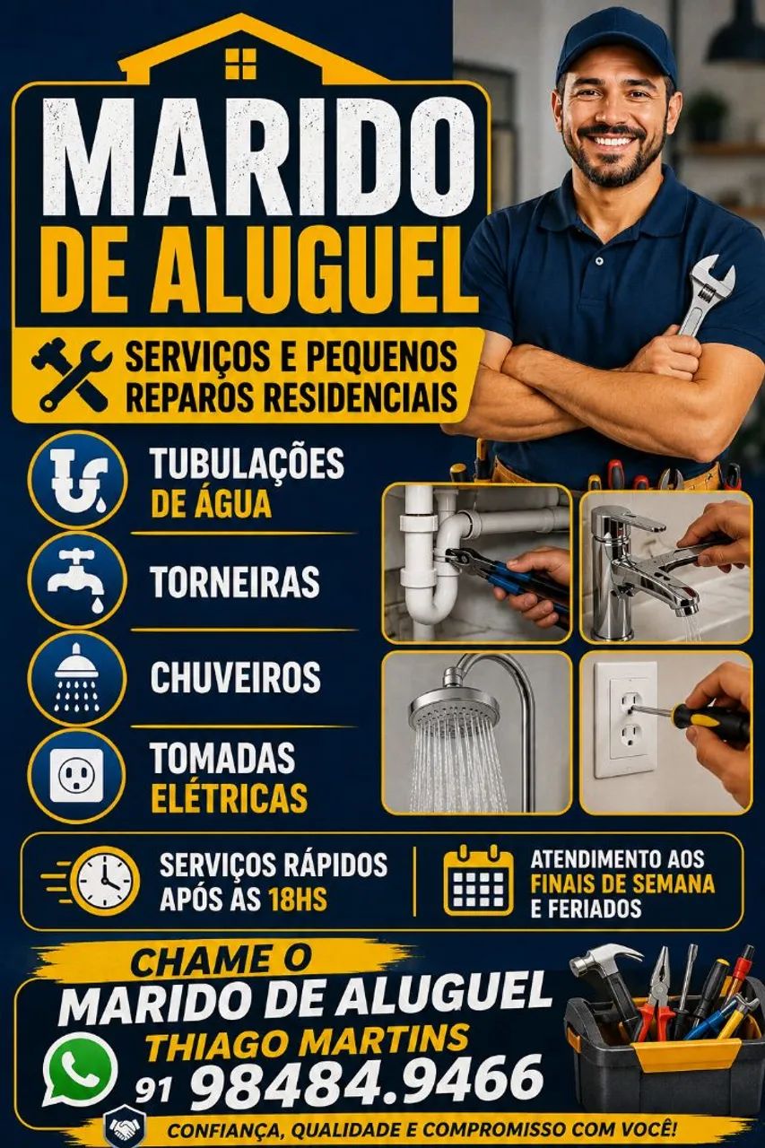 Marido de Aluguel em Castanhal