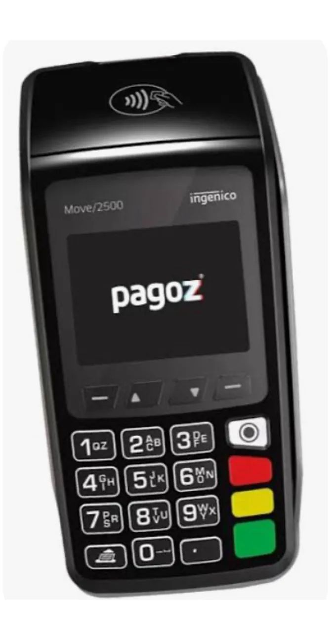 Maquininha de passar cartão da pagoz 