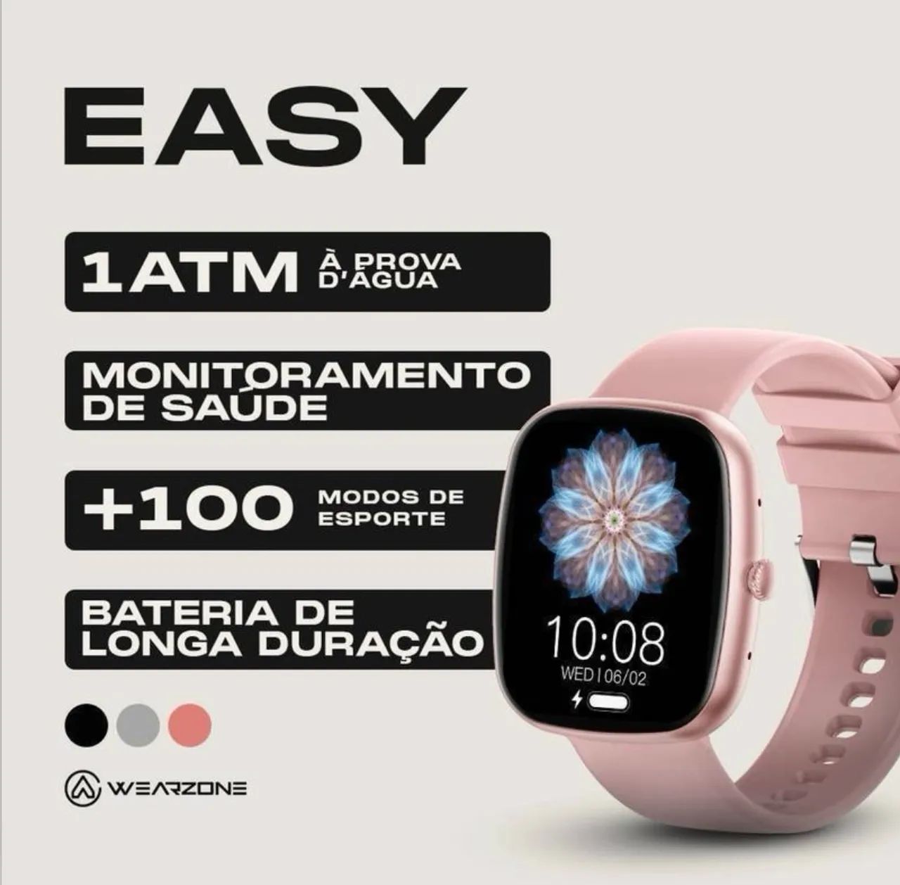  Smartwatch Wearzone EASY