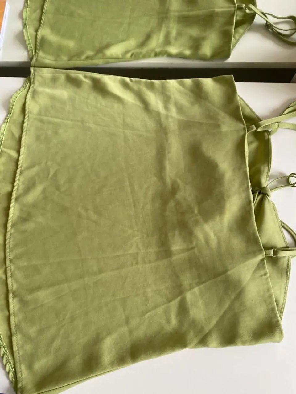 Blusinha verde amarração  - Foto 3
