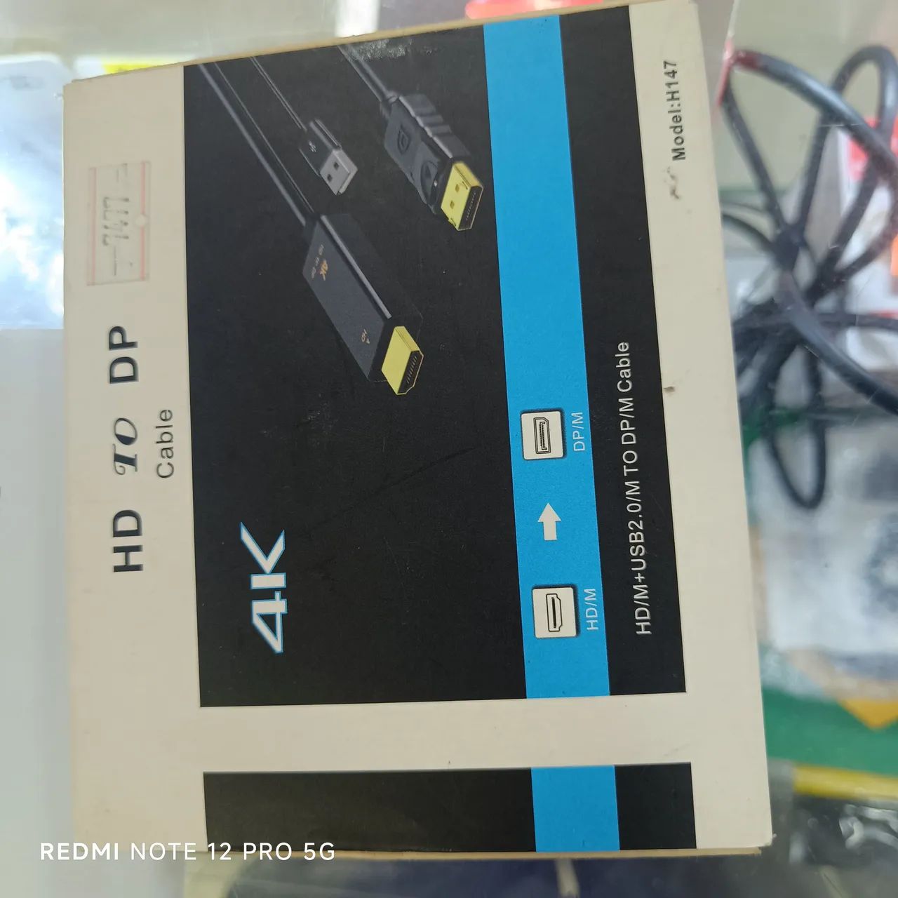 Cabo adaptador display port para HDMI 