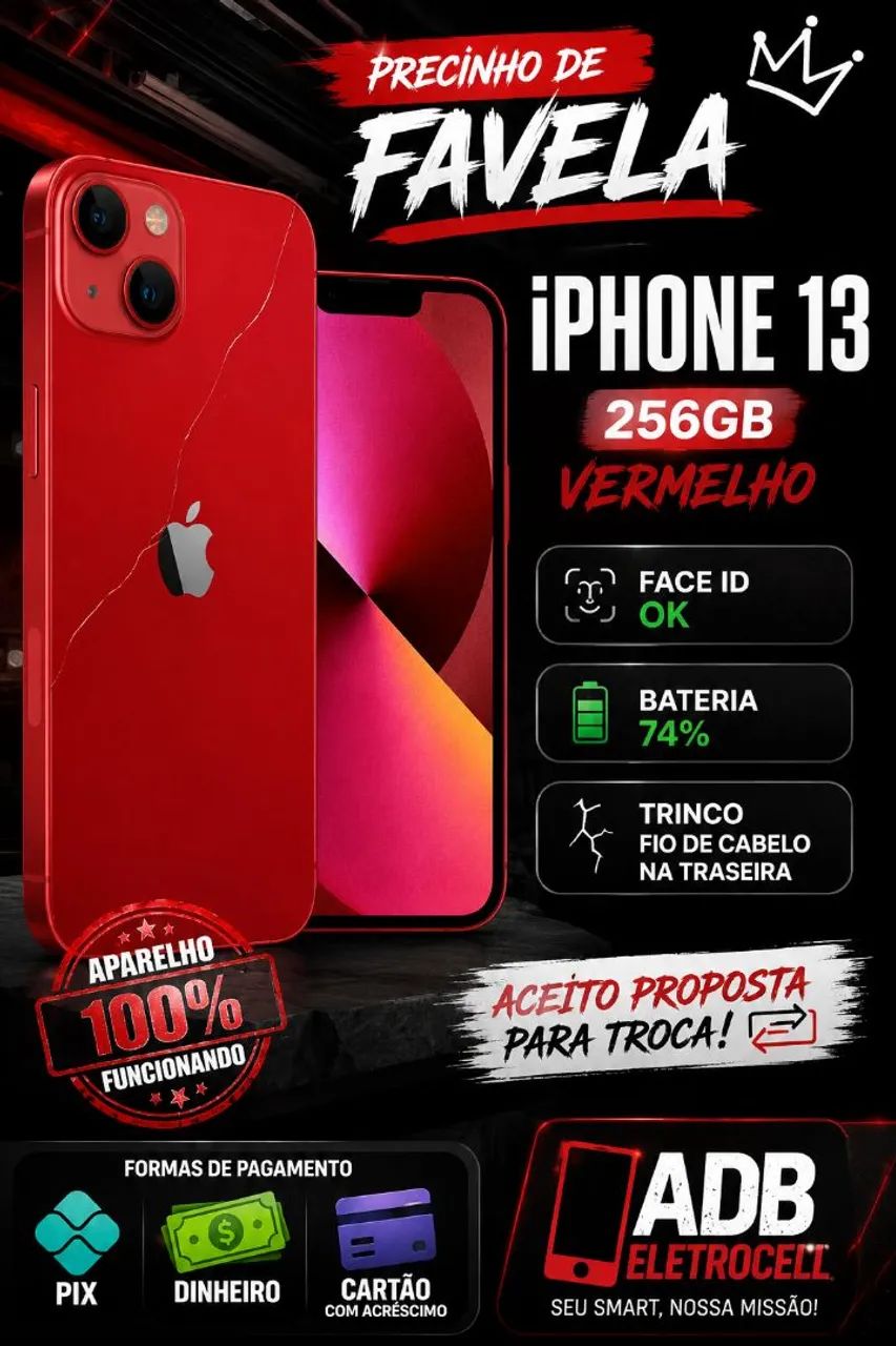 iPhone 13 256GB - Celulares e Smartphones - Sapiranga-Coité