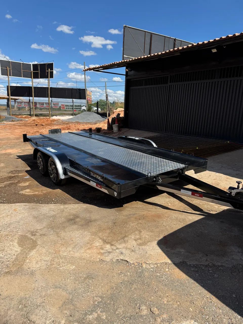 Reboque prancha basculante  - Foto 2