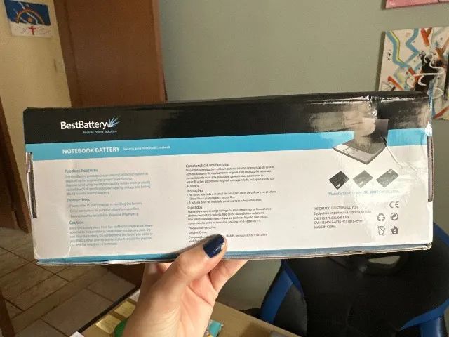 Bateria para notebook RV 411 - na embalagem - Foto 5