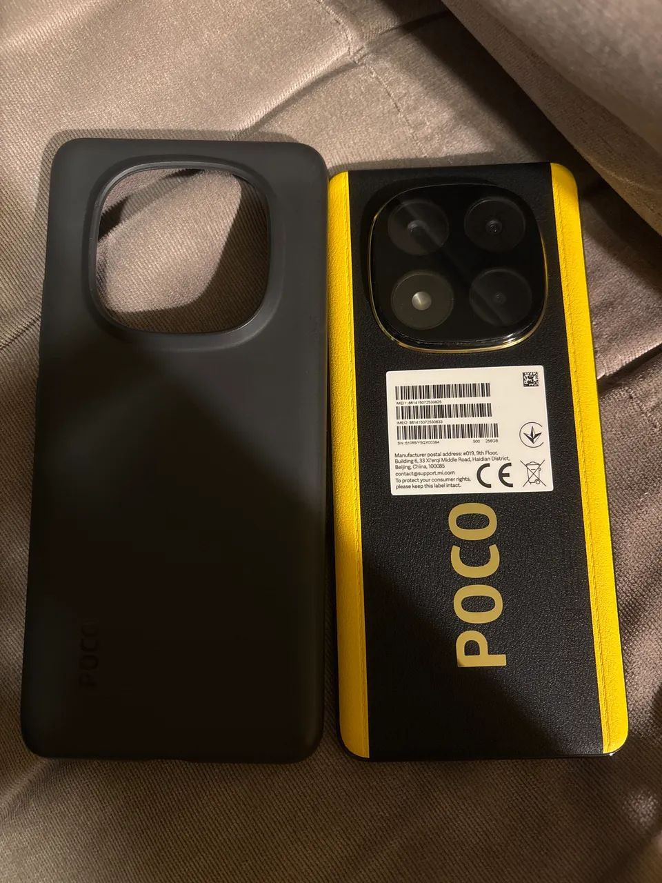 Poco X7 com película e capinha - Foto 2