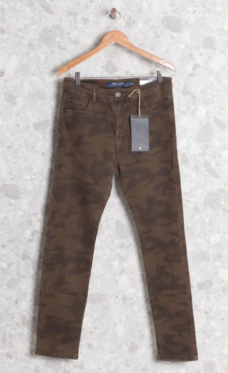 Calça John John Original Camuflada Fem 44