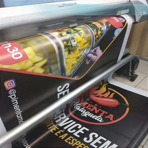Impressão Digital em Lonas e Adesivos - Foto 4
