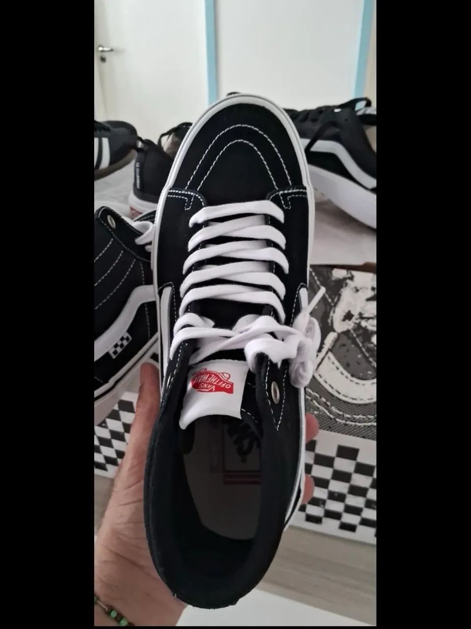 vans sk8-hi preto