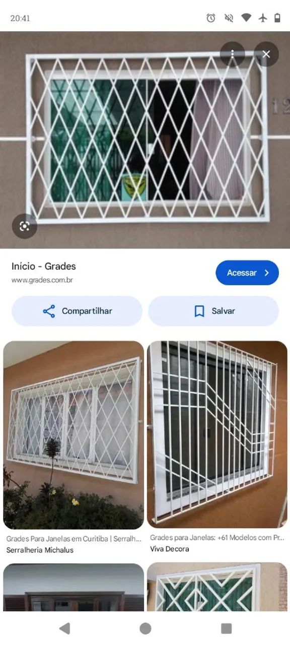 Grade janela