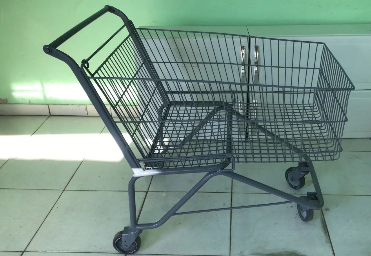 Carrinho de Supermercado grande 70cm - Foto 2