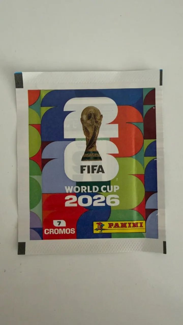 Pacotes Avulso Figurinhas da Copa do Mundo 2026 