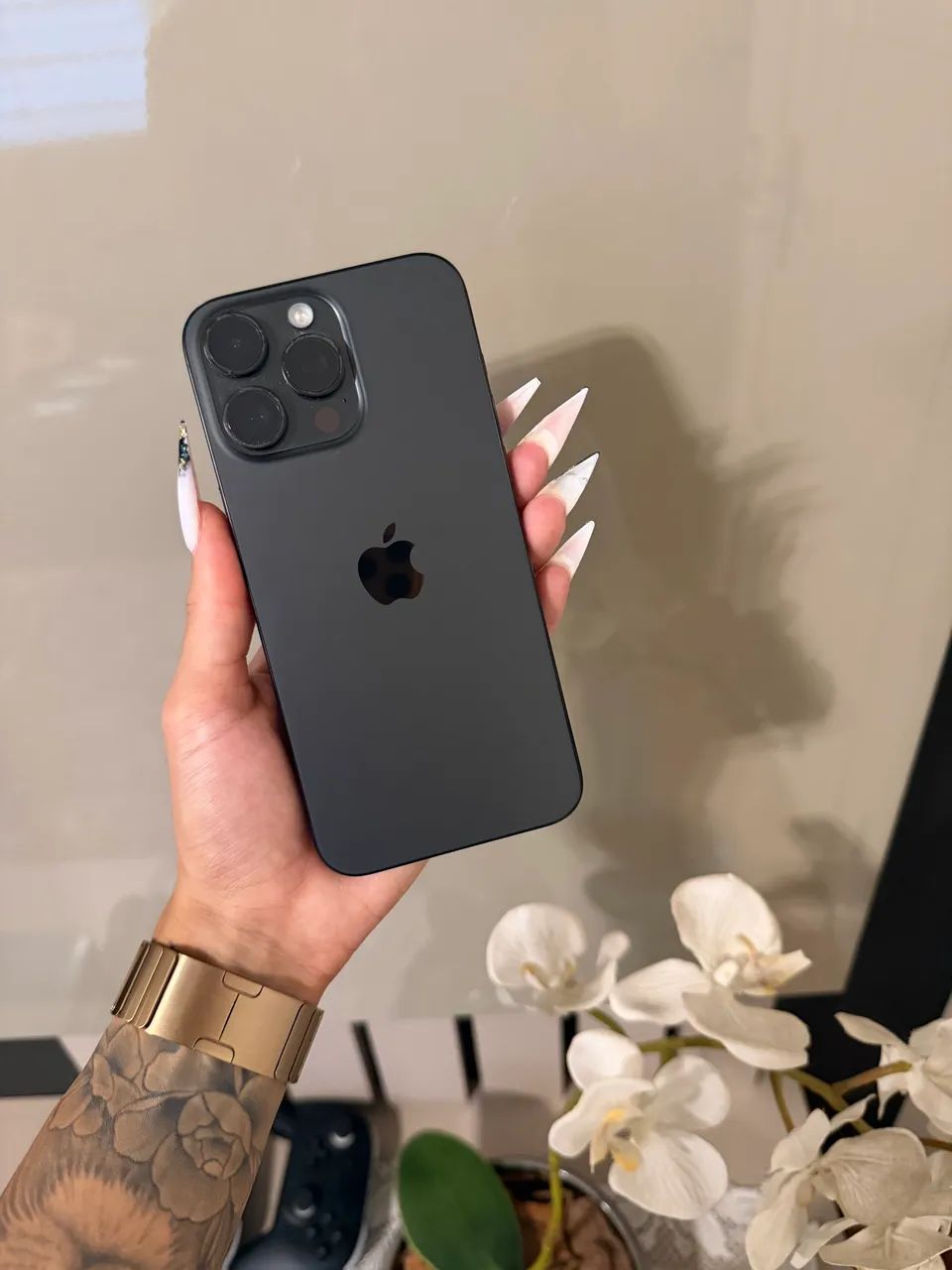 iPhone 15 Pro Max 512gb Titânio Preto - Celulares e Smartphones