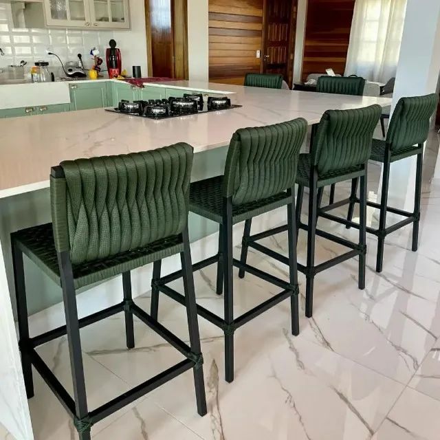 BANQUETA CLASSICK DE TRICÔ NÁUTICO (UNIDADE)