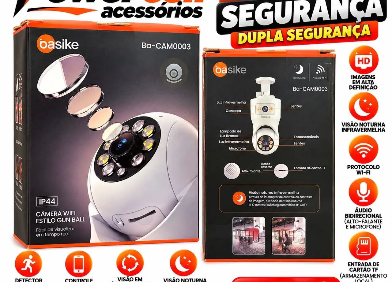 Câmera wifi segurança  - Foto 3