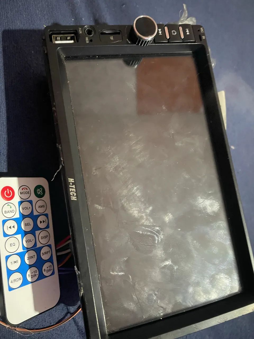 A venda multimídia semi nova com controle  - Foto 3
