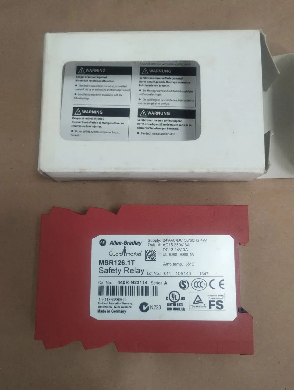 Relé de segurança NR12 Allen bradley  - Foto 2