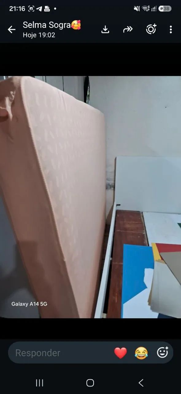 CAMA E COLCHÃO  - Foto 2