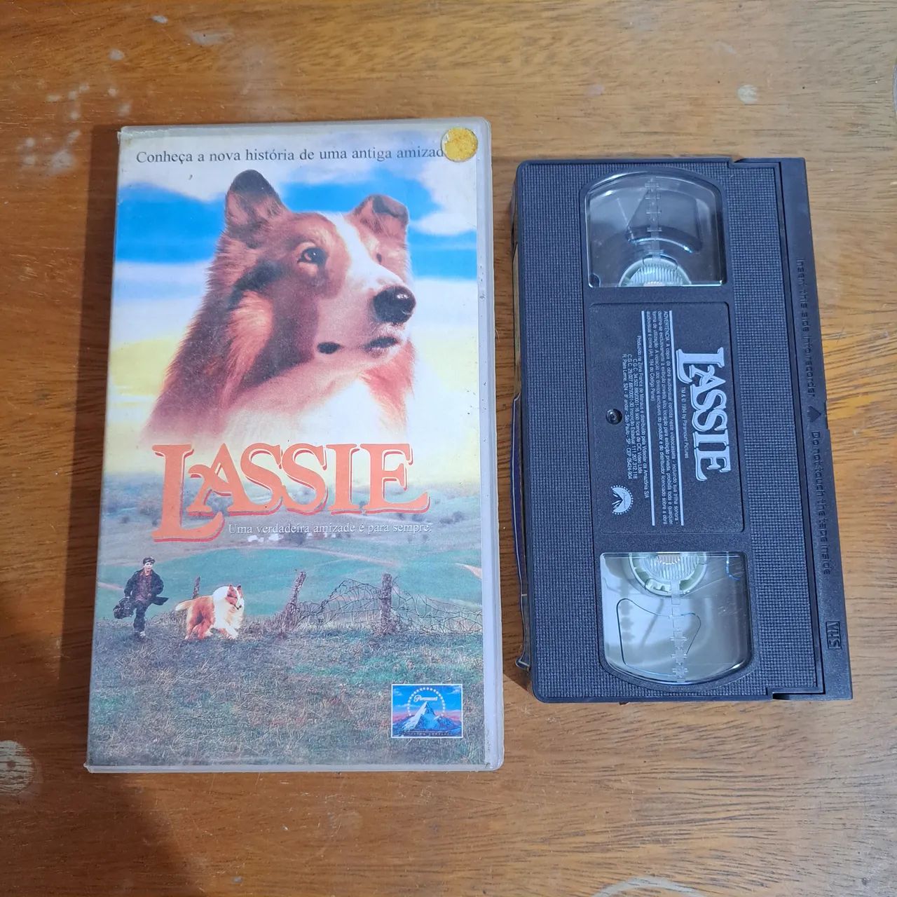 Fita VHS Lassie 1994 Filme Dublado Raro - Foto 3