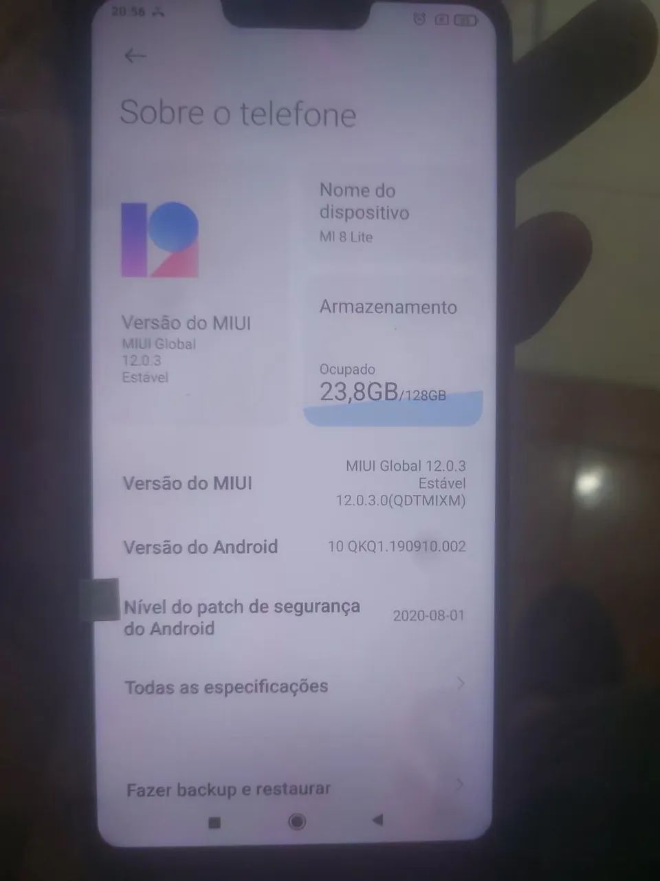 Xiaomi Mi 8 - lite 128GB - 6GB RAM - Foto 4