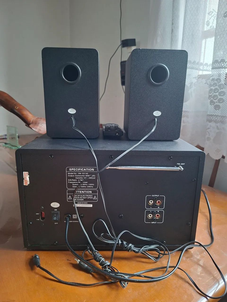 Home theater com fm e  bluethot - Foto 2