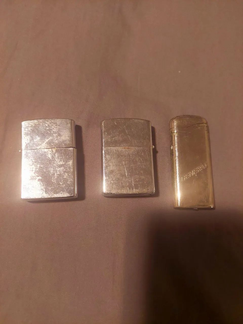 3 isqueiros antigos 