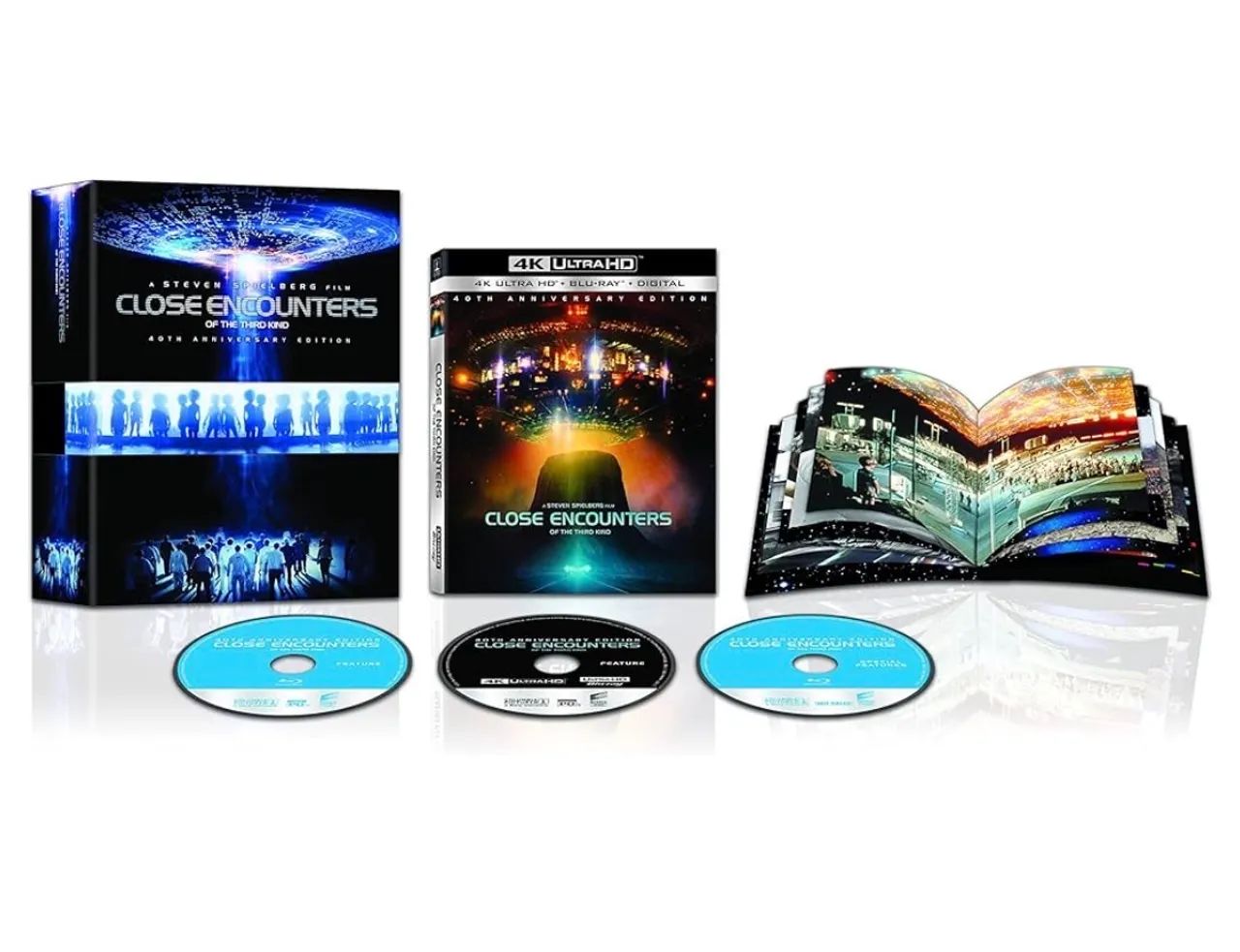 Blu-Ray 4K - Contatos Imediatos Do Terceiro Grau - Edição de 40° Aniversário - Lacrado - Foto 6
