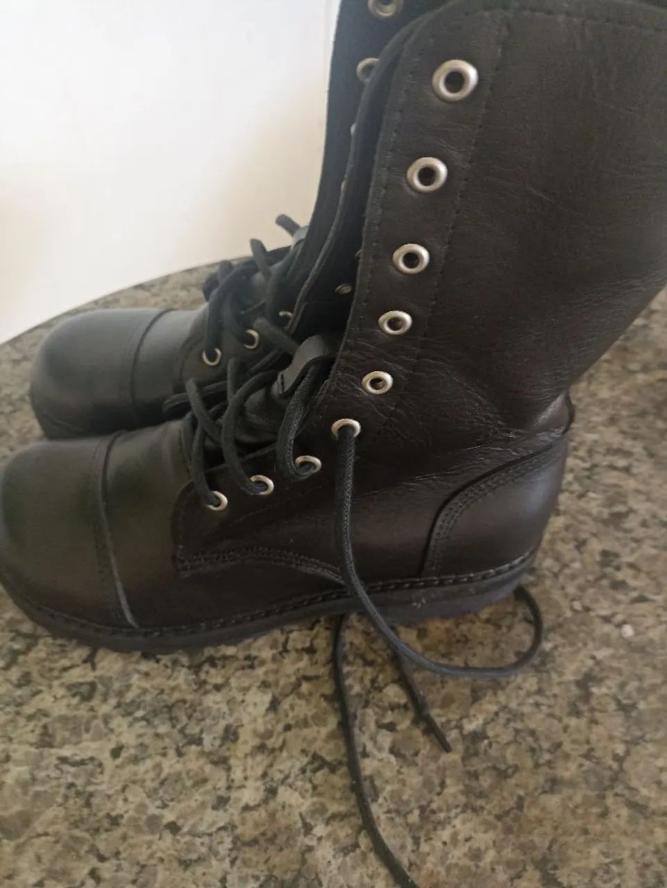 Coturno Vilela Boots Usado Couro - Foto 4