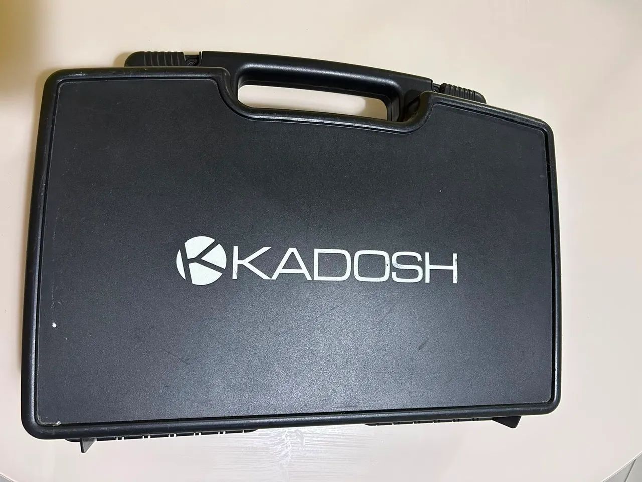 Microfone Sem Fio Duplo Kadosh K-402M - Pra vender logo - Foto 2