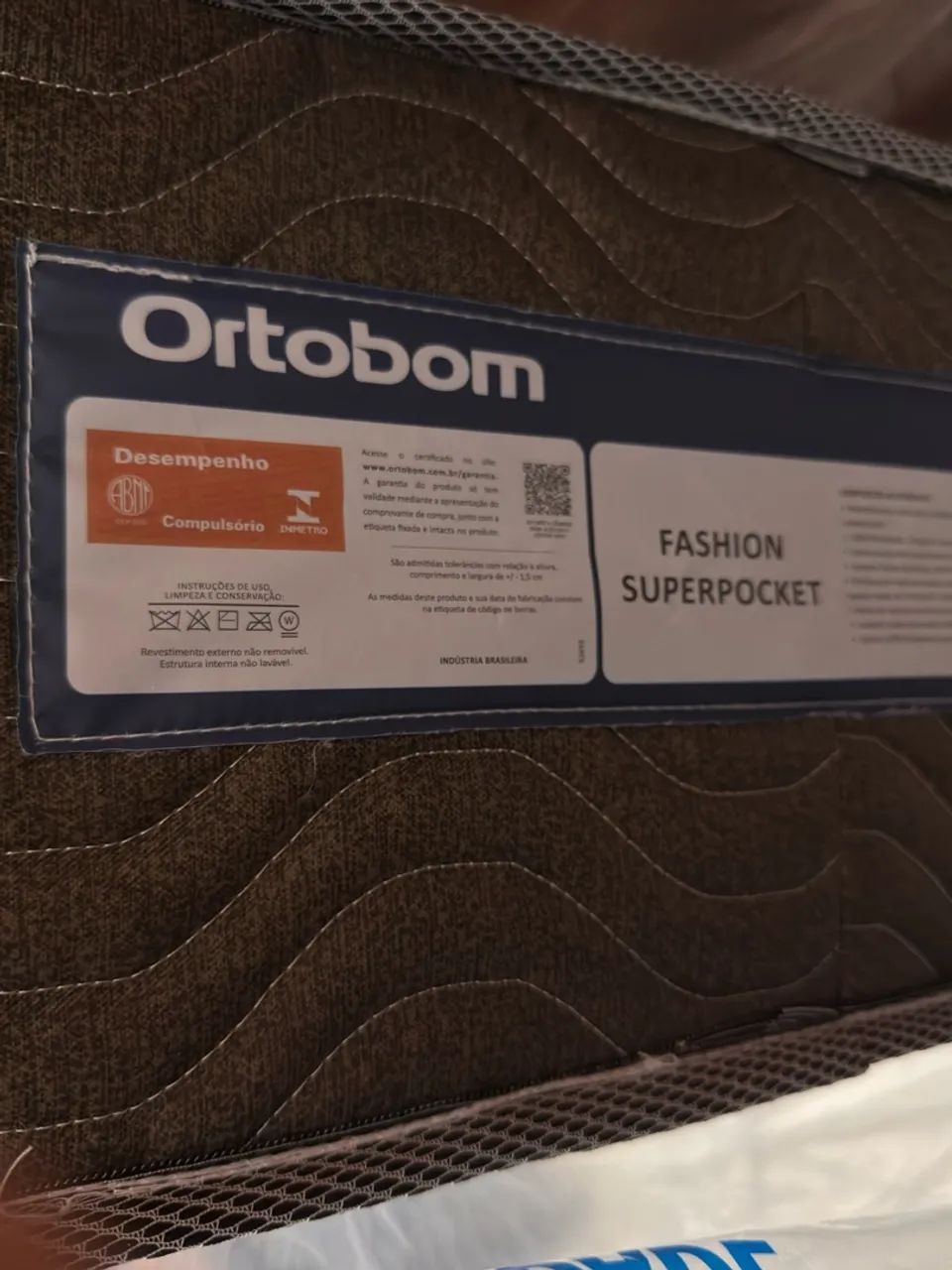 COLCHÃO ORTOBOM SOLTEIRO