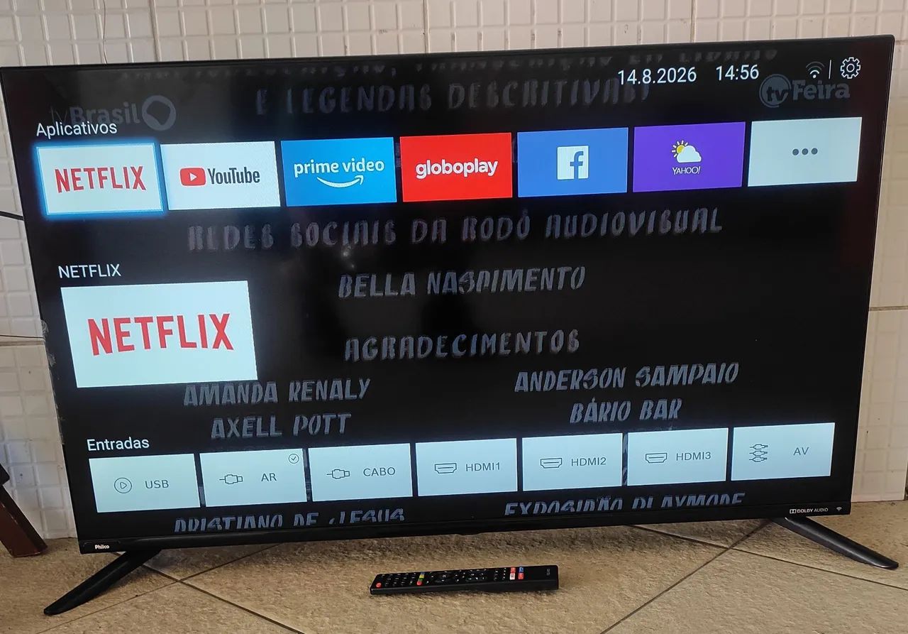 TV Philco LED 40 polegadas smart borda infinita  - Foto 2