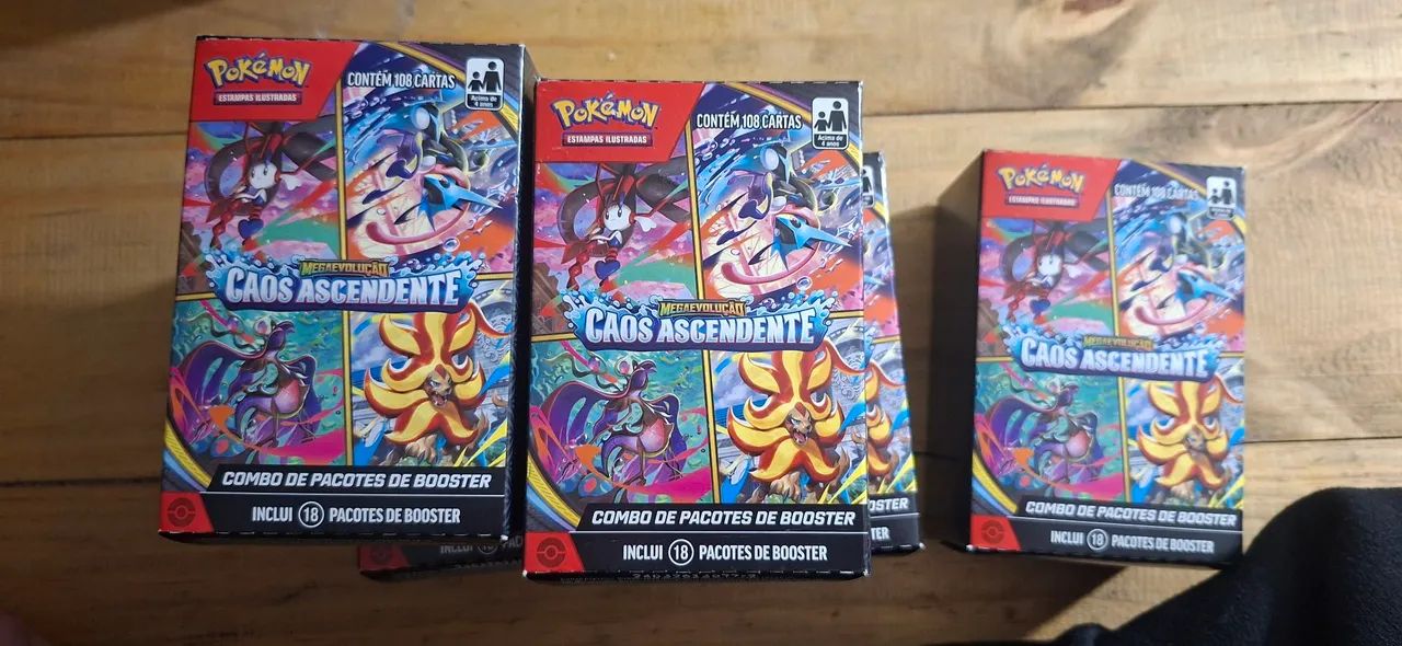 Mini Boosterbox Caos Ascendente BR - POKÉMON