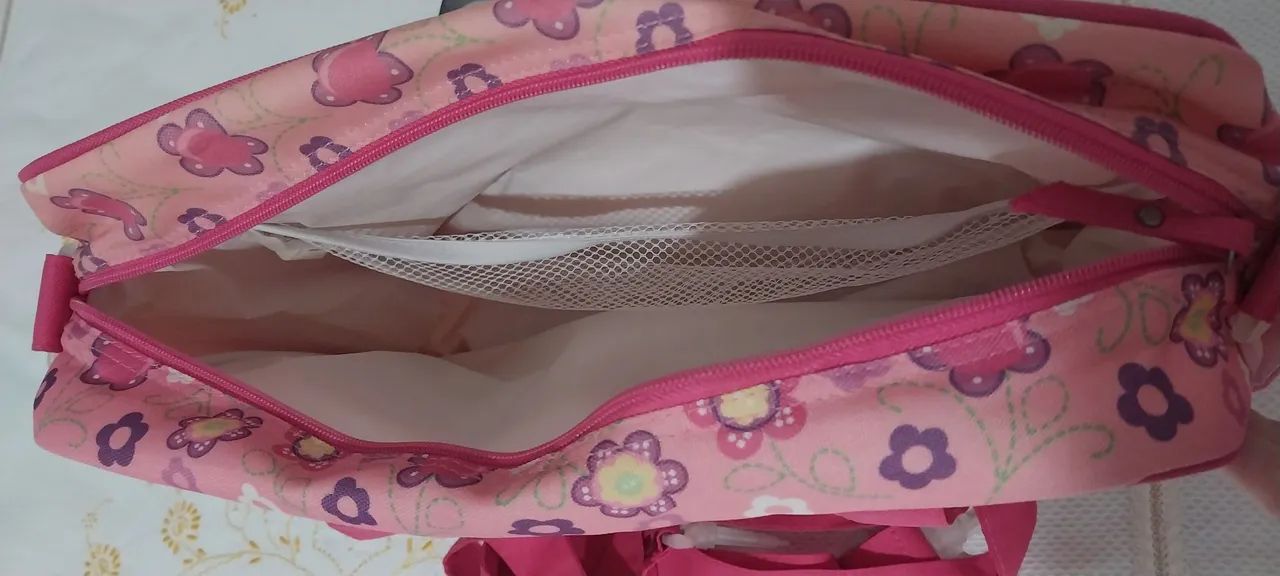 Bolsa Maternidade e Dia a Dia do Bebê Marca Tip Top Rosa  - Foto 3