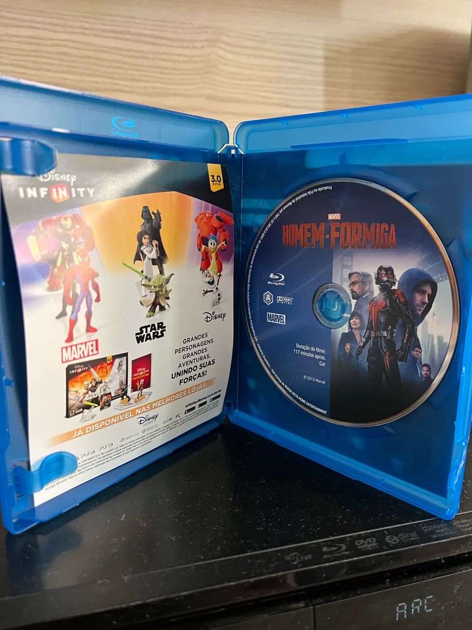 Blu-ray disc Homem formiga Original  - Foto 2