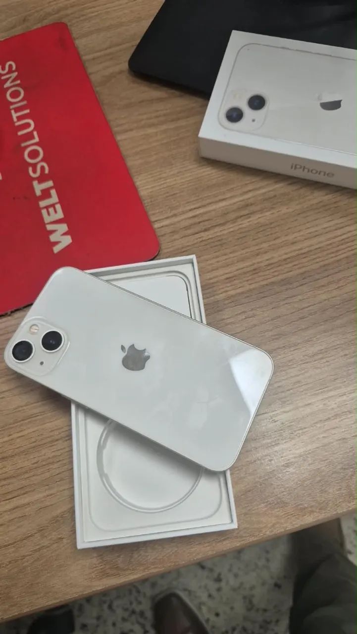 iPhone 13 128gb branco (todo original)