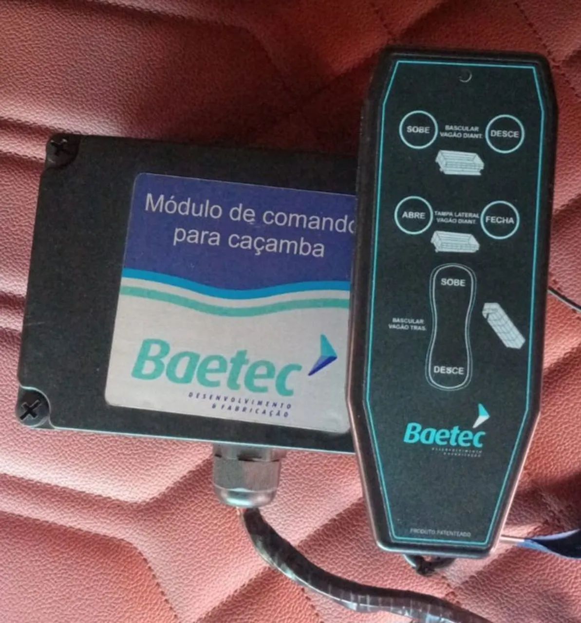 Módulo e controle pra caçamba basculante 