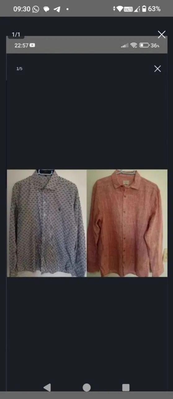 Duas camisas sociais  - Foto 2