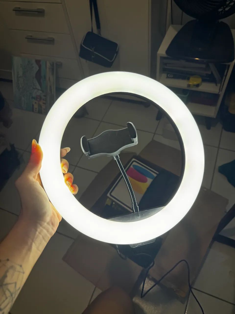 Ring Light Led Iluminador 10 pol