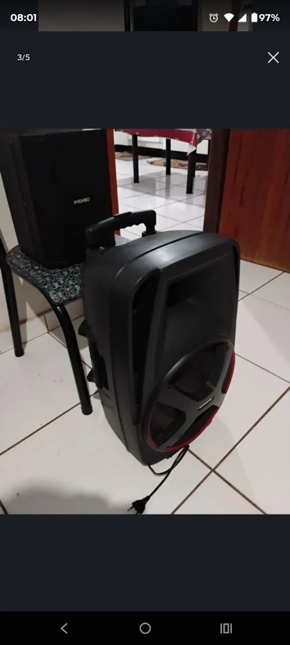 Caixa de som mondial 550w - Foto 2