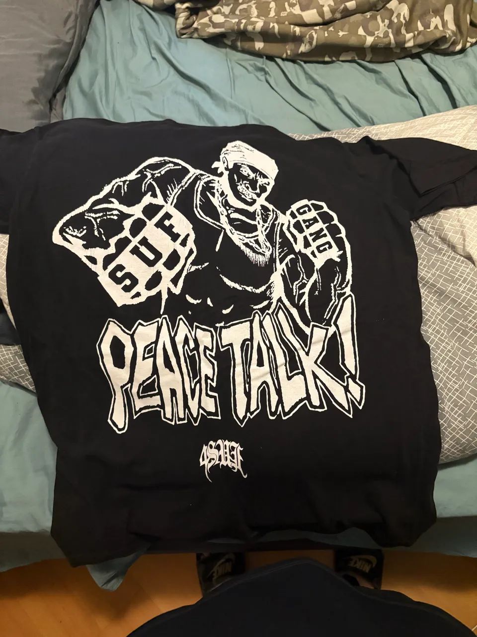 camiseta sufgang peace talk - Foto 2