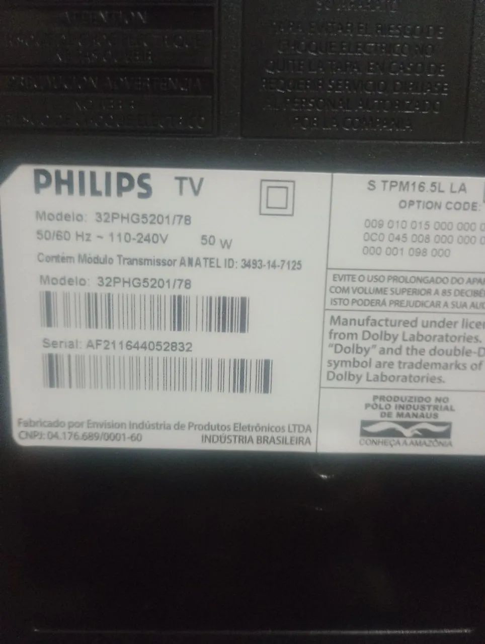 Smart TV Philips 32" LED (Modelo 32PHG5201)  - Foto 6