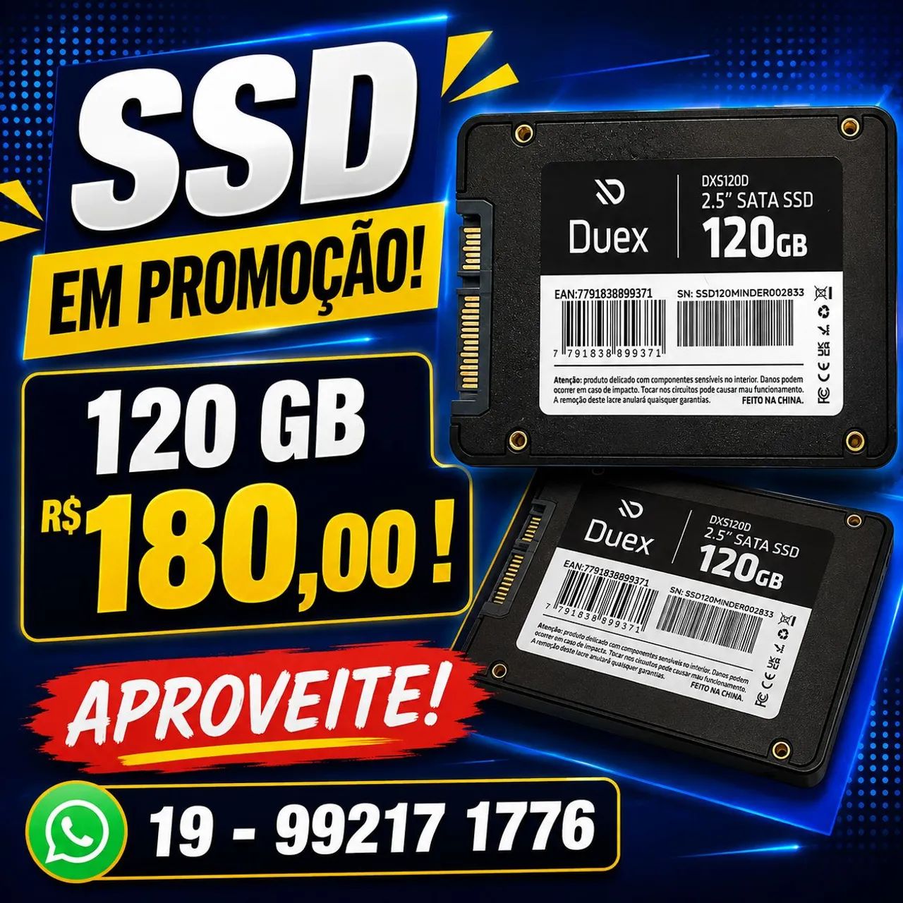 SSD 120 GB 