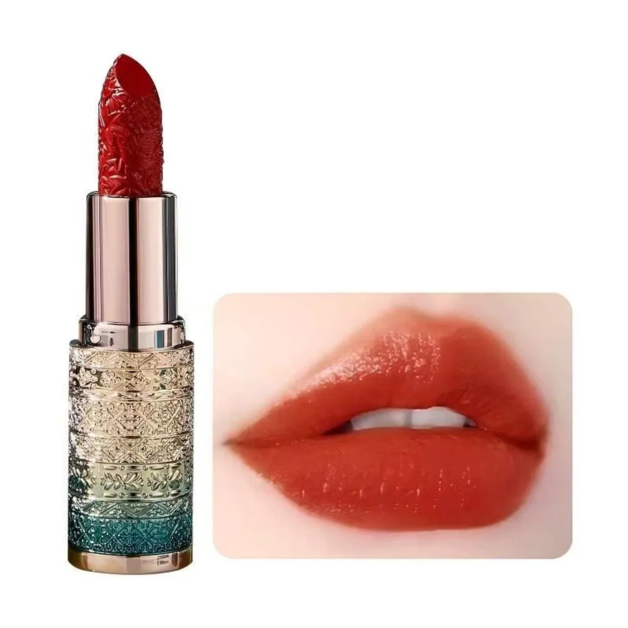 Batom vermelho aveludado  - Foto 3