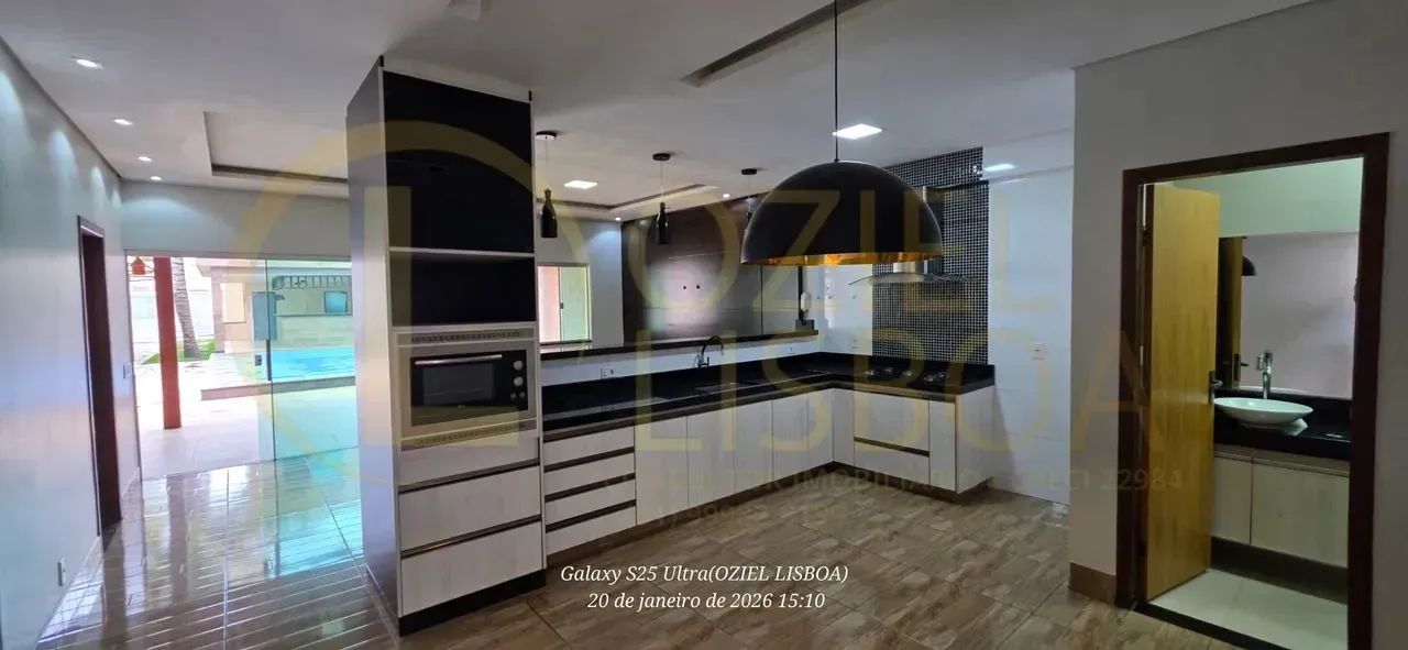 CASA NA LAJE 03 QUARTOS PISCINA CHURRASQUEIRA LOTE DE 400m² CONDOMÍNIO FECHADO RUA 03 VICE - Foto 9