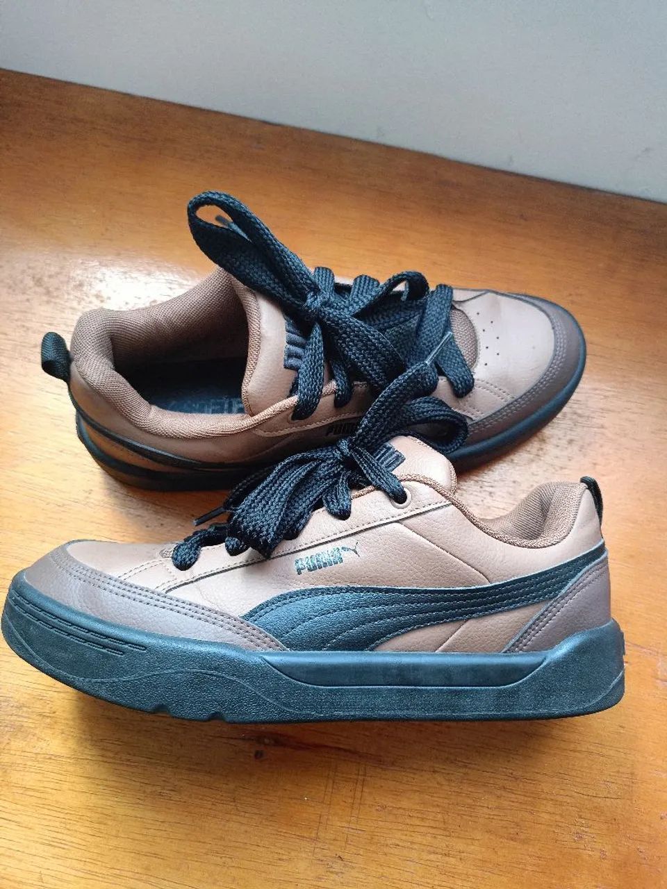 Tênis Puma Skatista (couro legítimo)