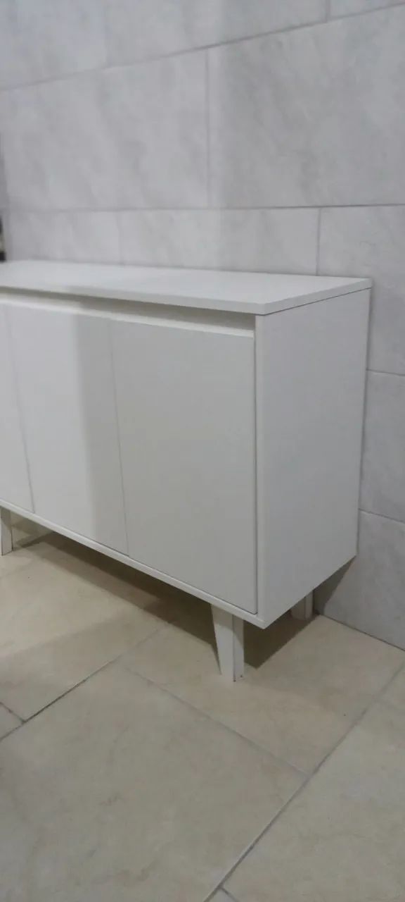 Balcão Aparador Branco Retrô  - Foto 5